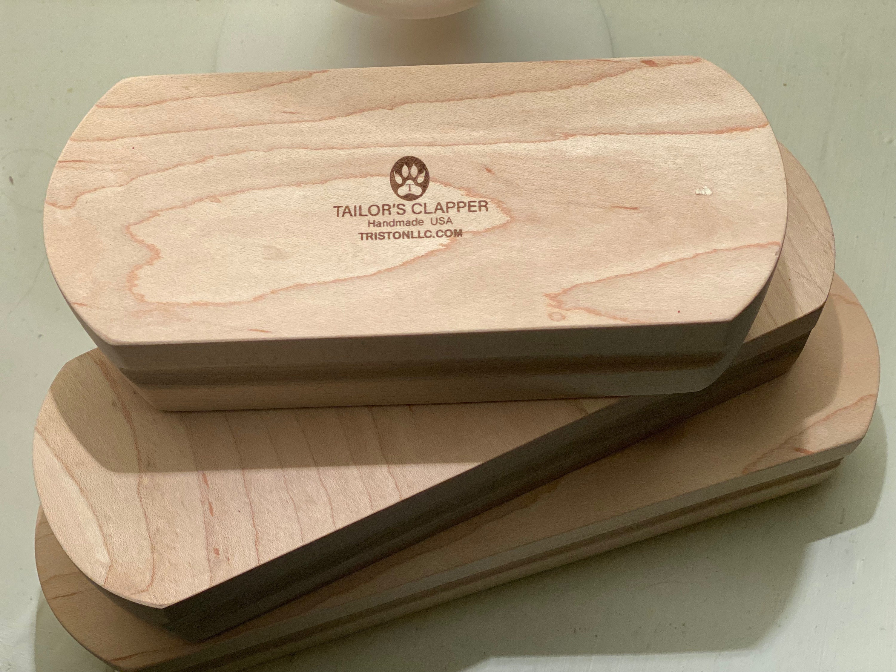 Tailors Quilting Clapper Better Than R Blake Quilting Clappers Gift Handmade Heavyweight Maple