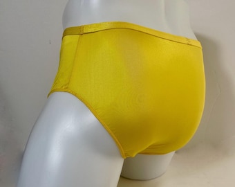 Calzoncillos de nailon dorados para hombre