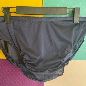 Wide Gusset Nylon Panties for Men 