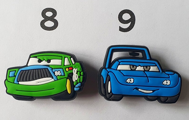 Pixars Cars Themed Jibbitz Croc Shoe Charms Etsy UK