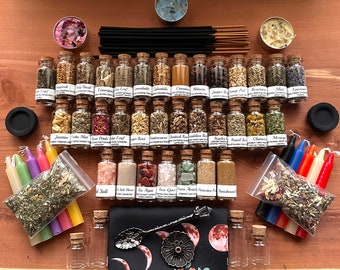 ULTIMATE Everyday Witch Kit | Herb Kit | Apothecary Kit