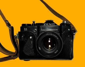 VINTAGE 35mm SLR film camera Zenit 11 film camera - GREAT condition.