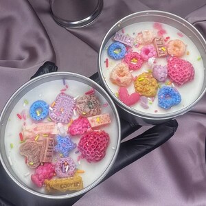 Cereal bowl candle