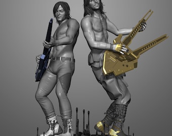Death Stranding 2 Battle Guitar Acrylic Charms - Etsy