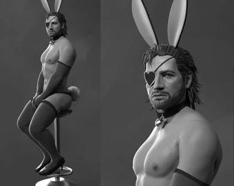 Bunny Snake - Fanart STL file for 3d printing
