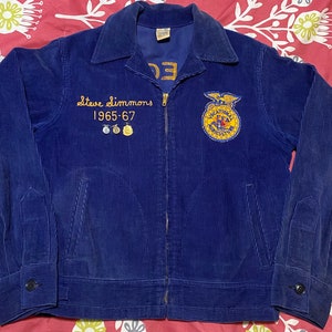 Ffa Corduroy Jacket - Etsy