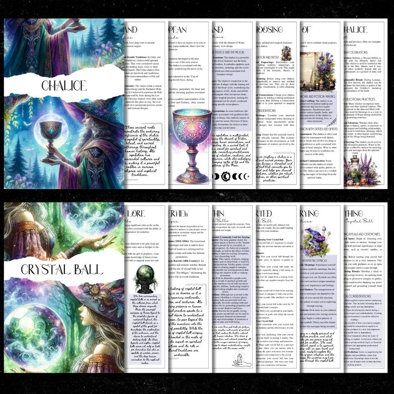 Hekserijtoolgids: grimoirepagina's, rituelen, spreuken (pdf-download) afbeelding 5