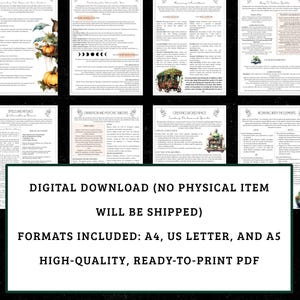 Häckhäxgrimoire | Örtmedicin, guide till naturmagi (digital nedladdning) bild 3