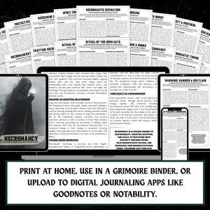 Necromancy Guide - Ancestral Work, Spirit Communication (Digital Download) image 8