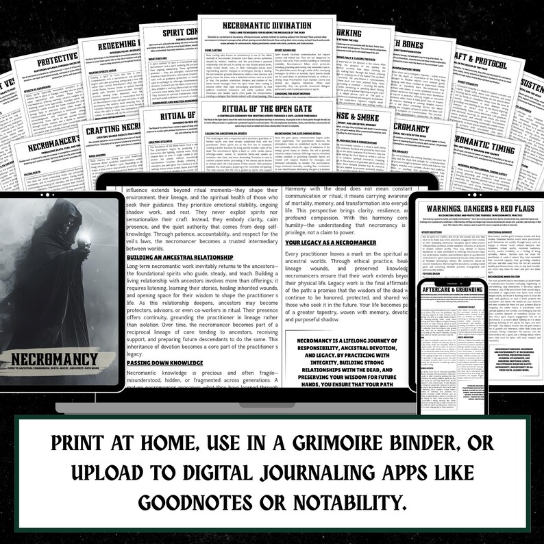 Necromancy Guide - Ancestral Work, Spirit Communication (Digital Download) image 8