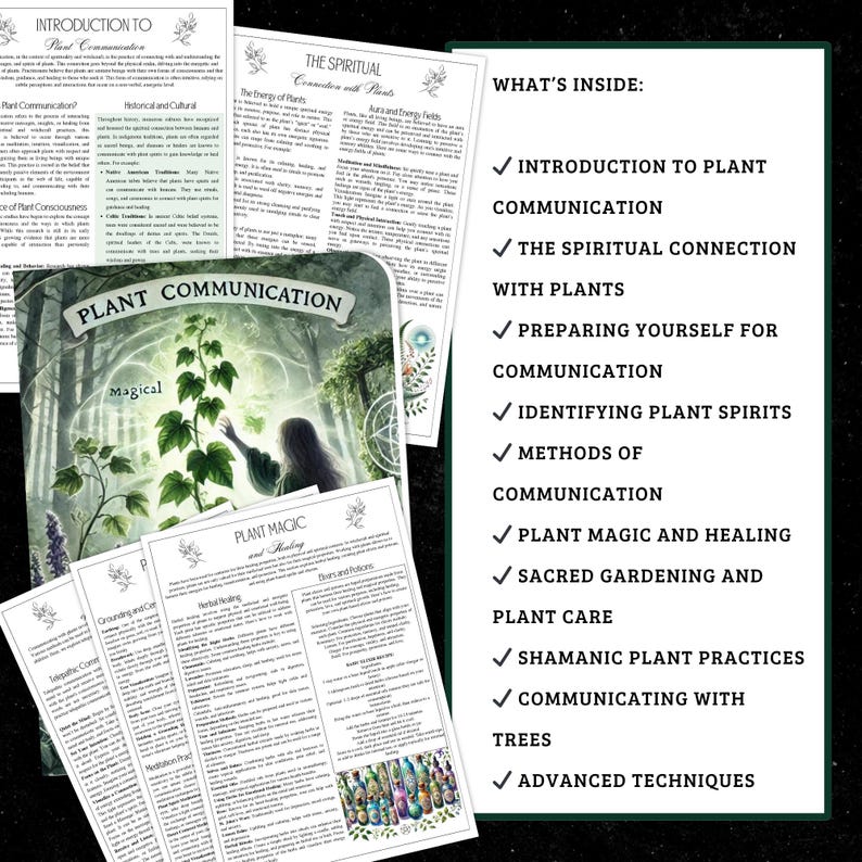 Guia de Comunicação com Plantas para Imprimir | Bruxaria Verde (PDF) imagem 4