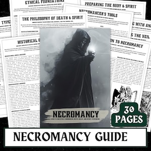 Necromancy Guide - Ancestral Work, Spirit Communication (Digital Download) image 1