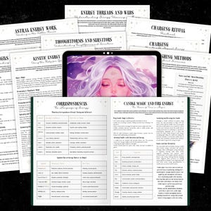 Guía de trabajo energético / Libro de trabajo avanzado de brujería (PDF) imagen 6