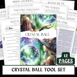 Crystal Ball Scrying Guide | Witchcraft Divination (Digital Download)
