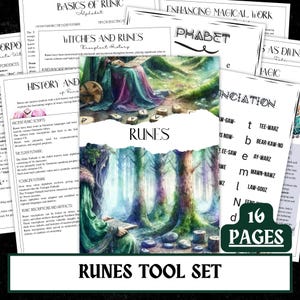 Guida alla magia delle rune: stregoneria runica, divinazione e incantesimi (PDF digitale)
