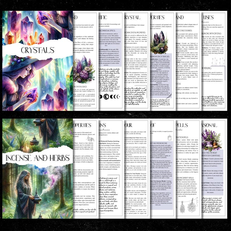 Hekserijtoolgids: grimoirepagina's, rituelen, spreuken (pdf-download) afbeelding 6