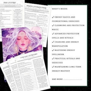 Guía de trabajo energético / Libro de trabajo avanzado de brujería (PDF) imagen 4