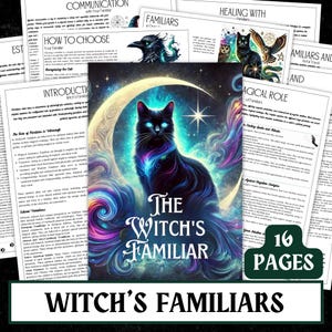 Witch's Familiars Guide | Grimoire Pages (PDF)