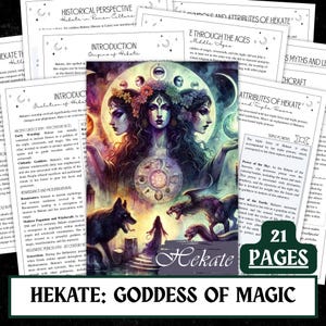 Hekate Devotional Grimoire | Goddess of Witchcraft (Digital Download)