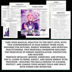 Guía de trabajo energético / Libro de trabajo avanzado de brujería (PDF) imagen 2