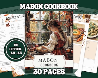Mabon Cookbook - Autumn Equinox Recipes for Kitchen Witches (PDF)