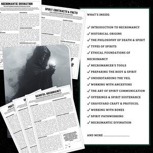 Necromancy Guide - Ancestral Work, Spirit Communication (Digital Download) image 4
