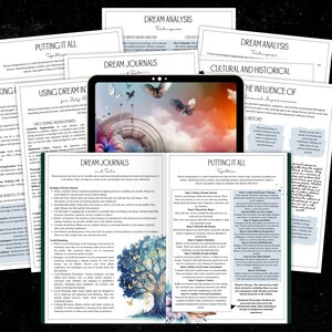 Dream Interpretation Grimoire | Dream Journal, Symbol Meanings (PDF) image 6