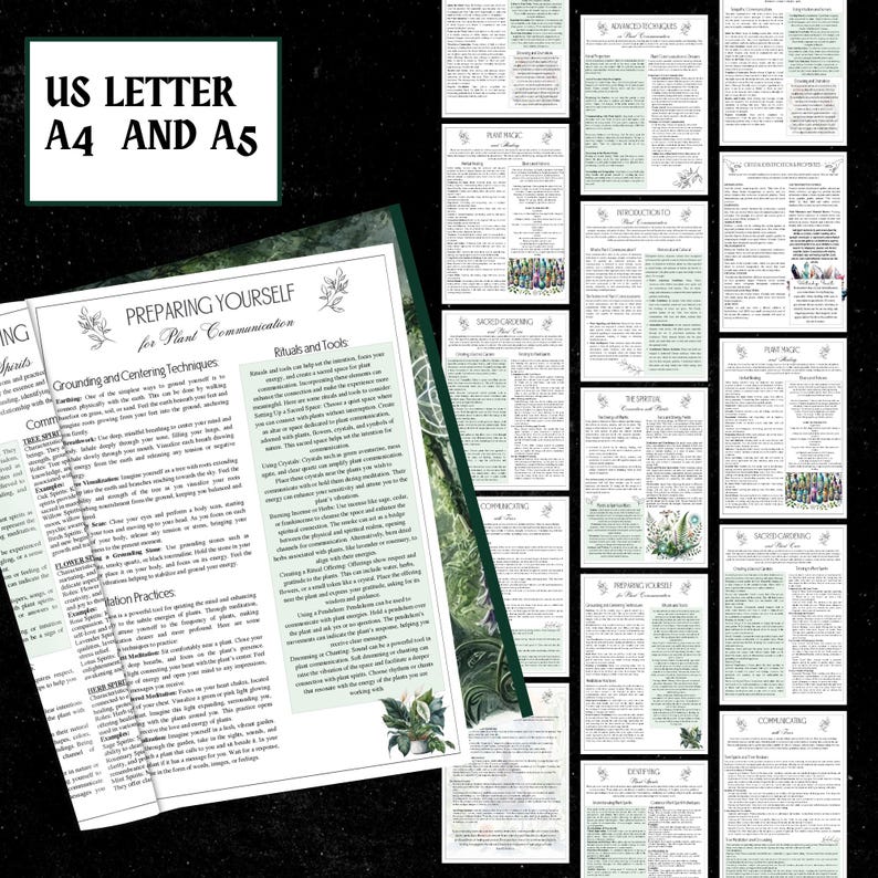 Guia de Comunicação com Plantas para Imprimir | Bruxaria Verde (PDF) imagem 7