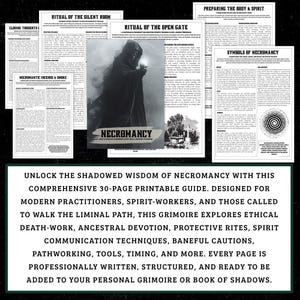 Necromancy Guide - Ancestral Work, Spirit Communication (Digital Download) image 2