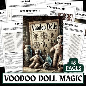 Avancerad guide till voodoo-dockors magi | Grimoire för andliga verk (PDF)