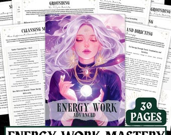 Guía de trabajo energético / Libro de trabajo avanzado de brujería (PDF)