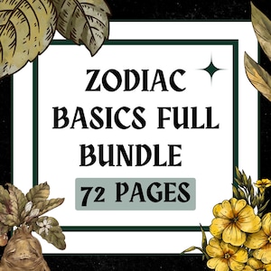 Zodiac Signs Astrology Guide | Star Sign Meanings (PDF)