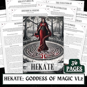 Hekate Grimoire Volume 2 | Goddess of Witchcraft Devotional (Digital Download PDF)