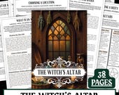 Witch's Altar Grimoire Pages | Book of Shadows Guide (PDF Download)