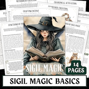 シジルマジックガイド | 印刷可能なグリモアページ（A4 A5 USレター）