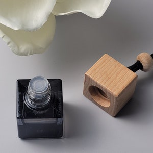Handmade Car Diffuser, Essential Oil Car Air Freshener, Natural Aroma, 8mL Mini Diffuser for Car, Rooms, Closets & Office