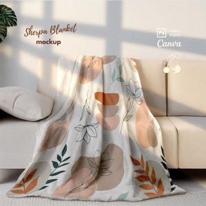 Plush Sherpa Blanket Etsy