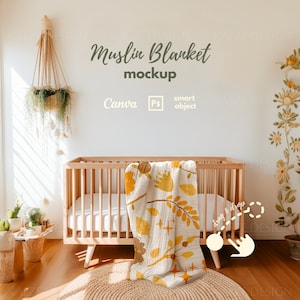 Muslin Baby Blanket Pattern Etsy