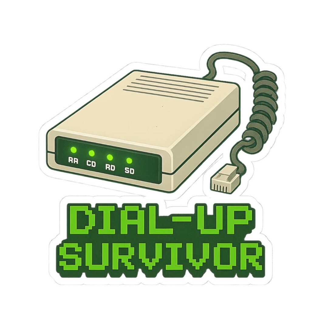 Retro Gaming Stickers: 90s Tech Humor, Laptop Decal - Etsy