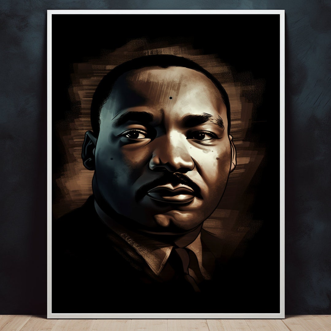 Martin Luther King Jr Posters Prints Wall Art Modern Home Room - Etsy