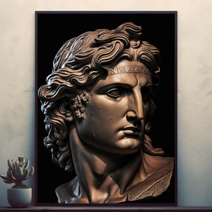 Alexander the great   Vintage Posters Prints Wall Art Modern Home Room Bar Decor Painting  Unframed