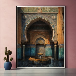 Saladins Palace Vintage Posters Prints Wall Art Modern Home Room Bar Decor Painting  Unframed