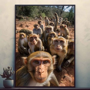 Monkey Selfie: Image Gallery (List View)