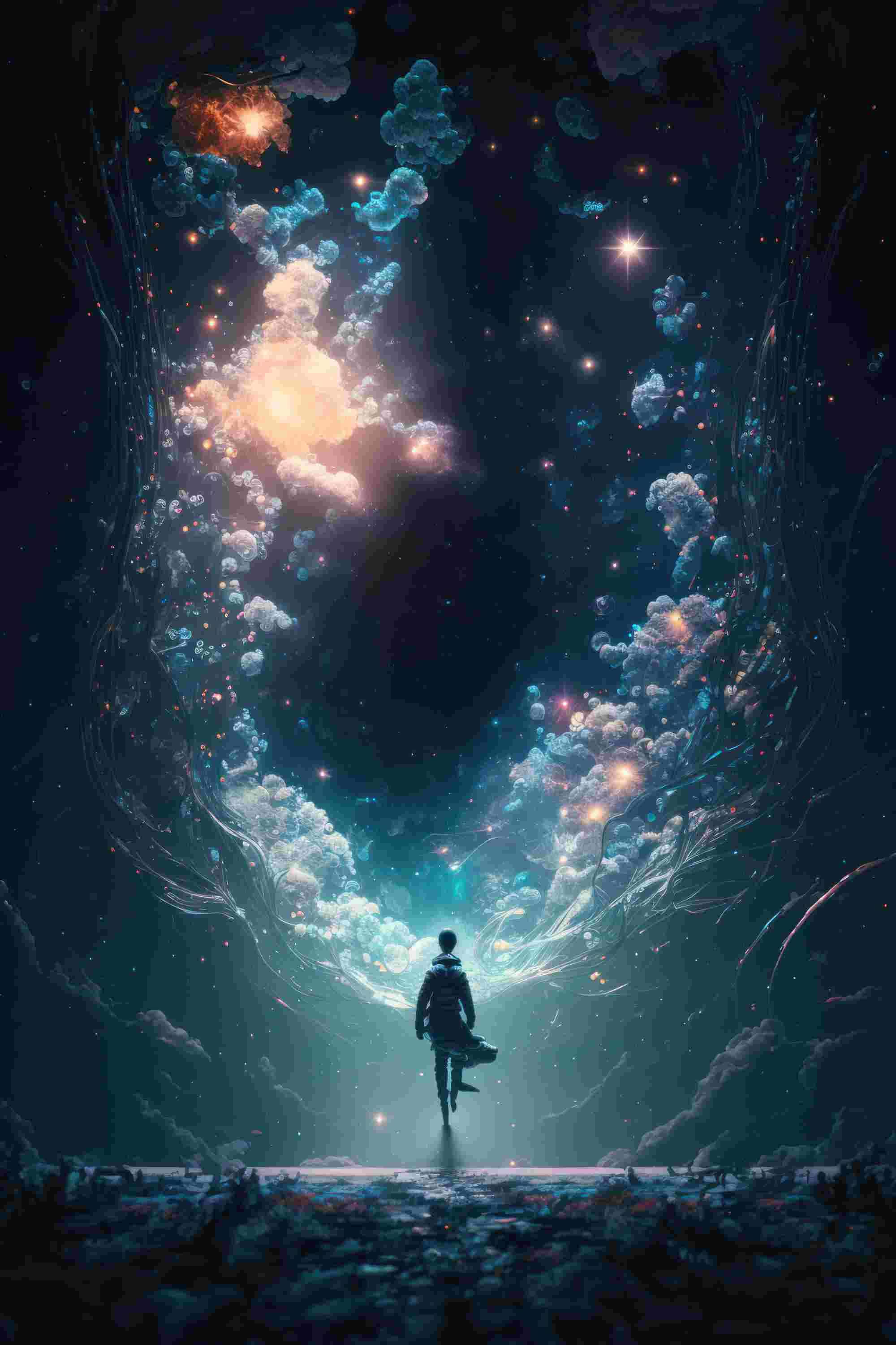 Multiverse Posters Prints Wall Art Modern Home Room Bar Decor Painting ...