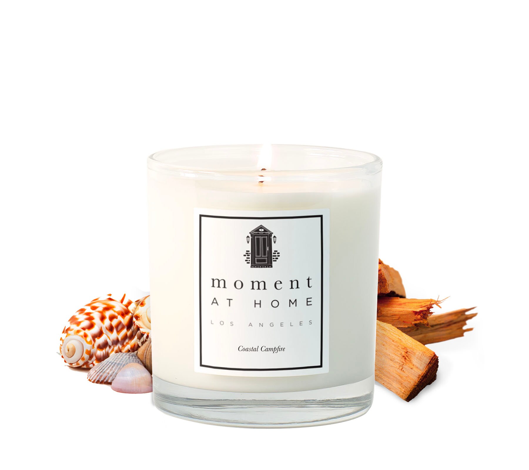 Coastal Campfire Scented Candle Etsy