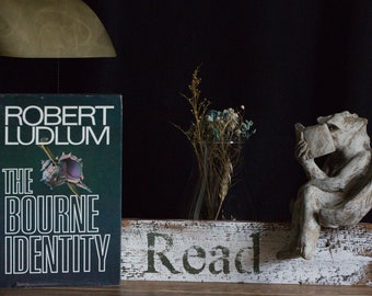 Signed First Edition The Bourne Identity by Robert Ludlum Ships Free