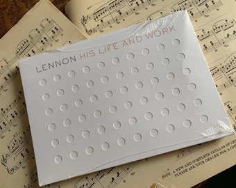 John Lennon: His Life And Work * Rock And Roll Hall Of Fame * First Edition * 01/01/2000 * NEW IN SHRINKWRAP * Paperback * Ships Free