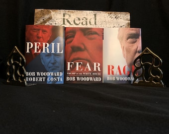 All First Editions Trump: Peril, Fear, Rage By Bob Woodward Price is for ALL THREE