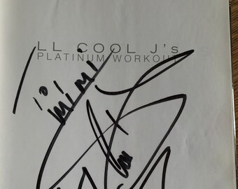 L L Cool J' First Edition SIGNED Platinum Workout Book