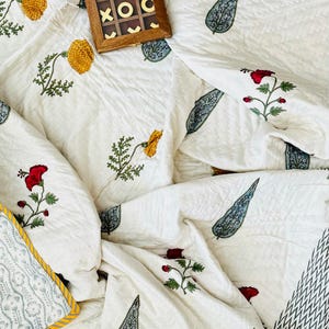 Marigold Handcrafted Reversible Cloud Comforter